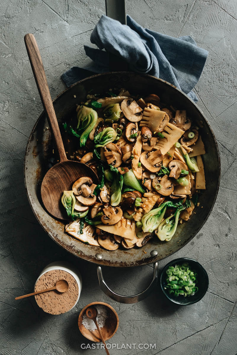 Chinese Mushroom Stir-Fry